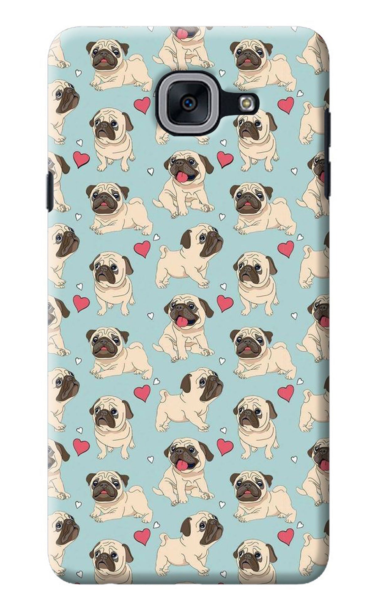 Pug Dog Samsung J7 Max Back Cover