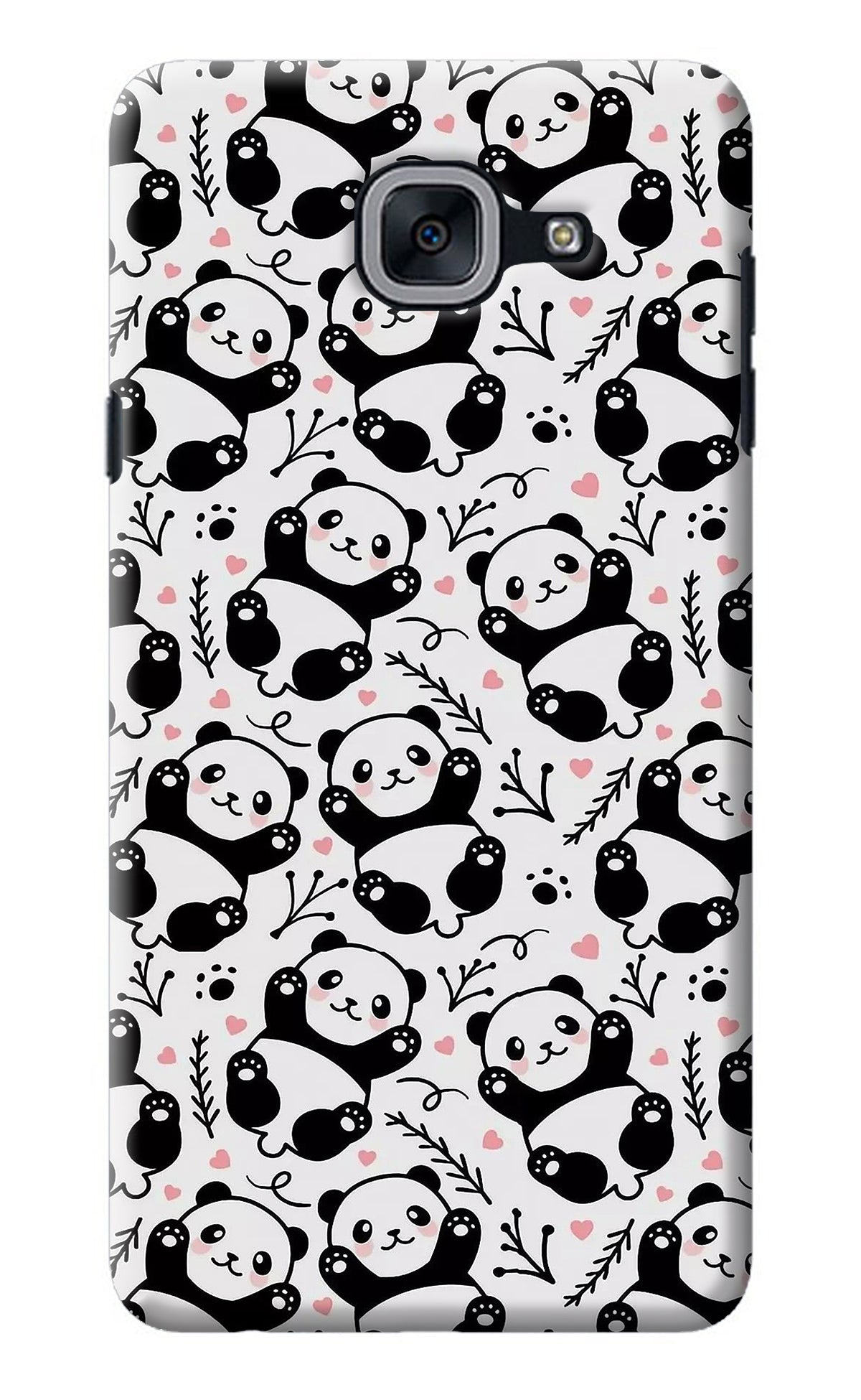 Cute Panda Samsung J7 Max Back Cover