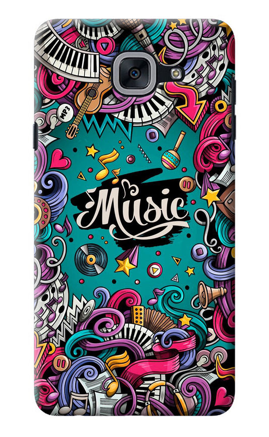 Music Graffiti Samsung J7 Max Back Cover