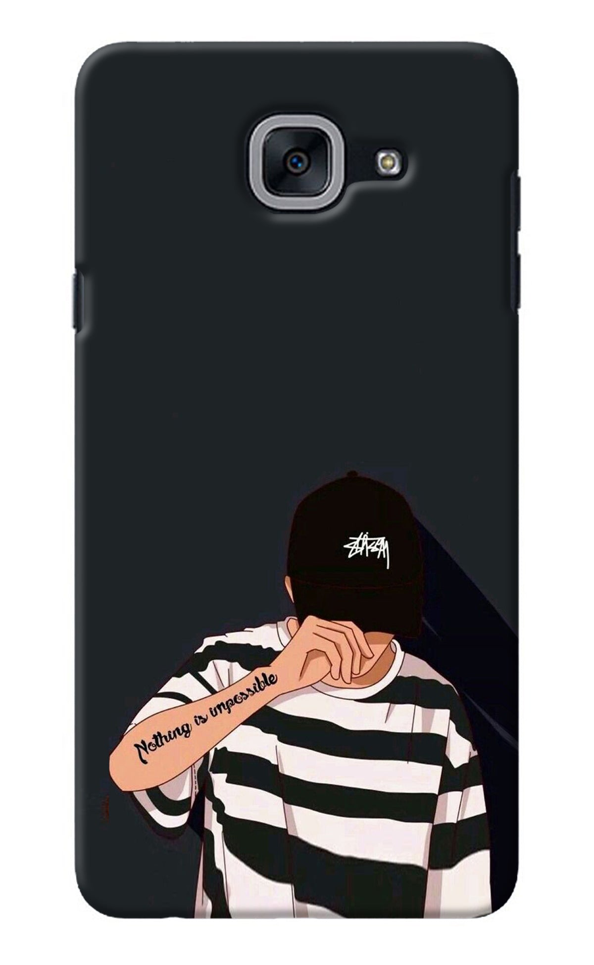 Aesthetic Boy Samsung J7 Max Back Cover