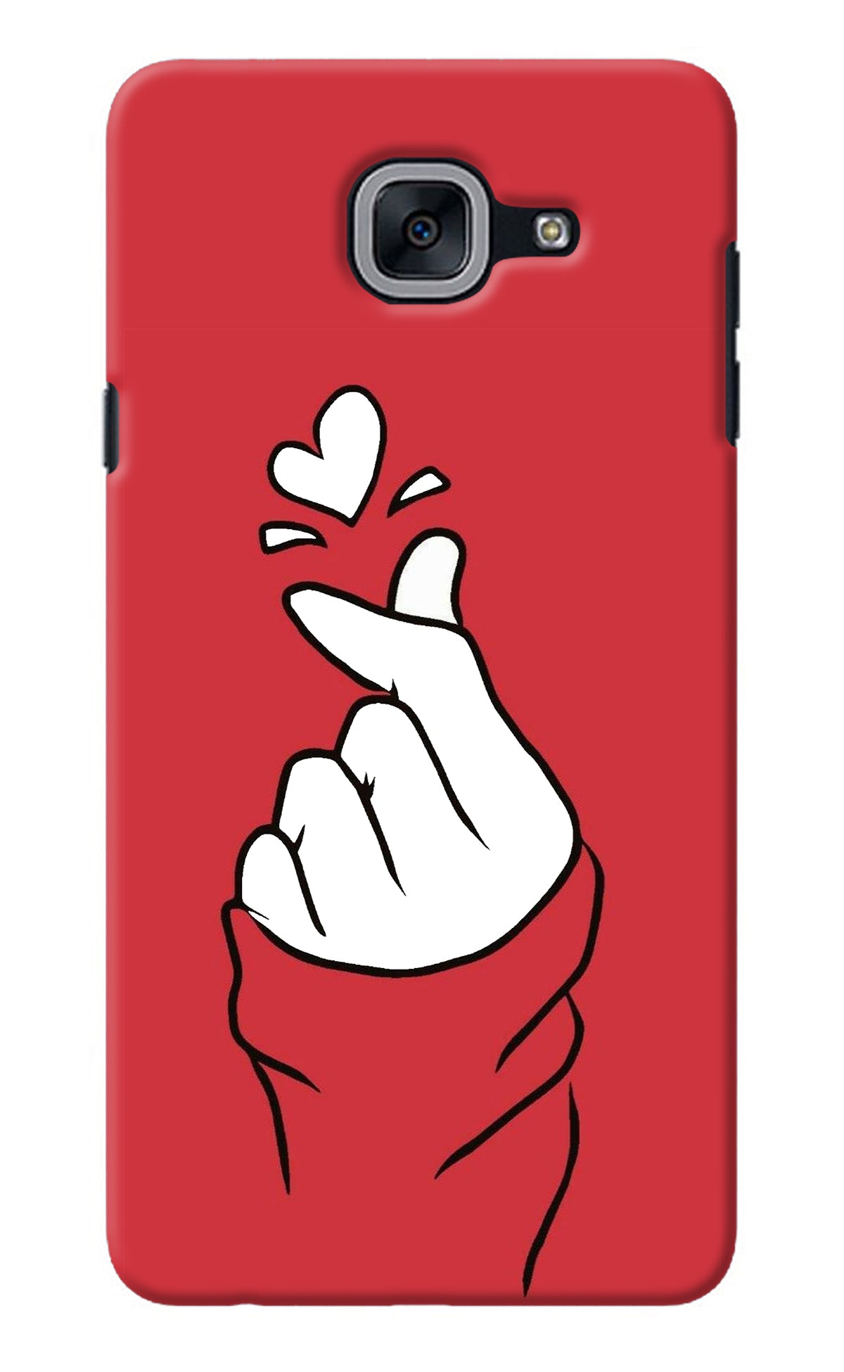 Korean Love Sign Samsung J7 Max Back Cover