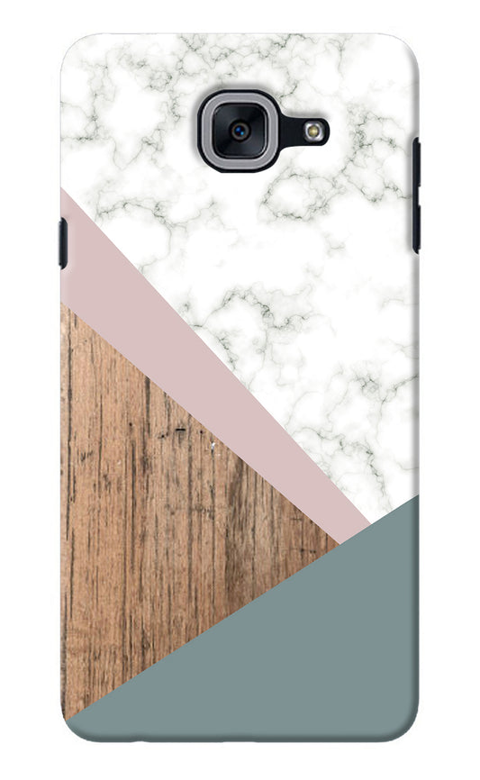 Marble wood Abstract Samsung J7 Max Back Cover