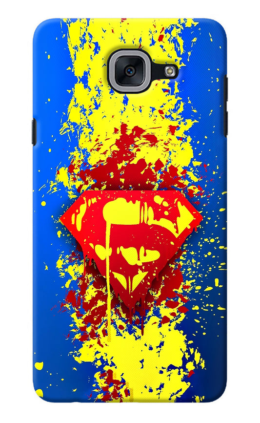 Superman logo Samsung J7 Max Back Cover