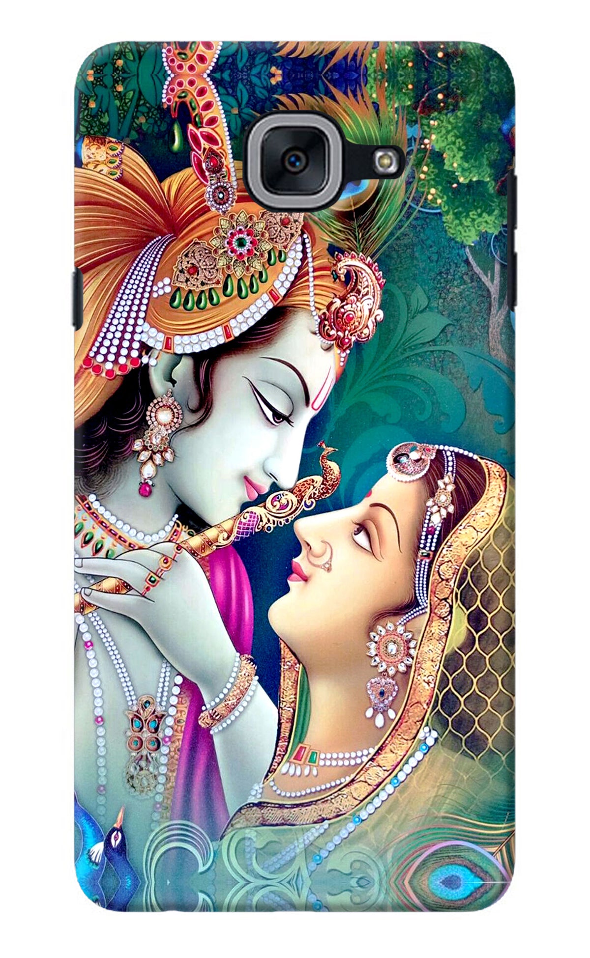 Lord Radha Krishna Samsung J7 Max Back Cover