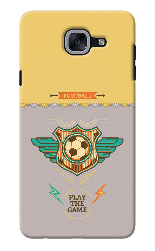 Football Samsung J7 Max Back Cover