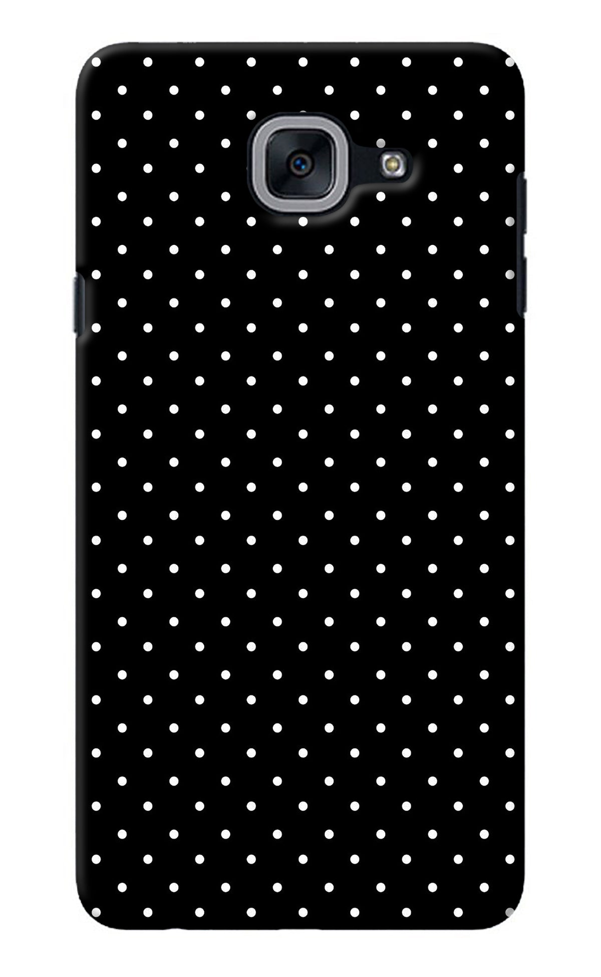 White Dots Samsung J7 Max Back Cover