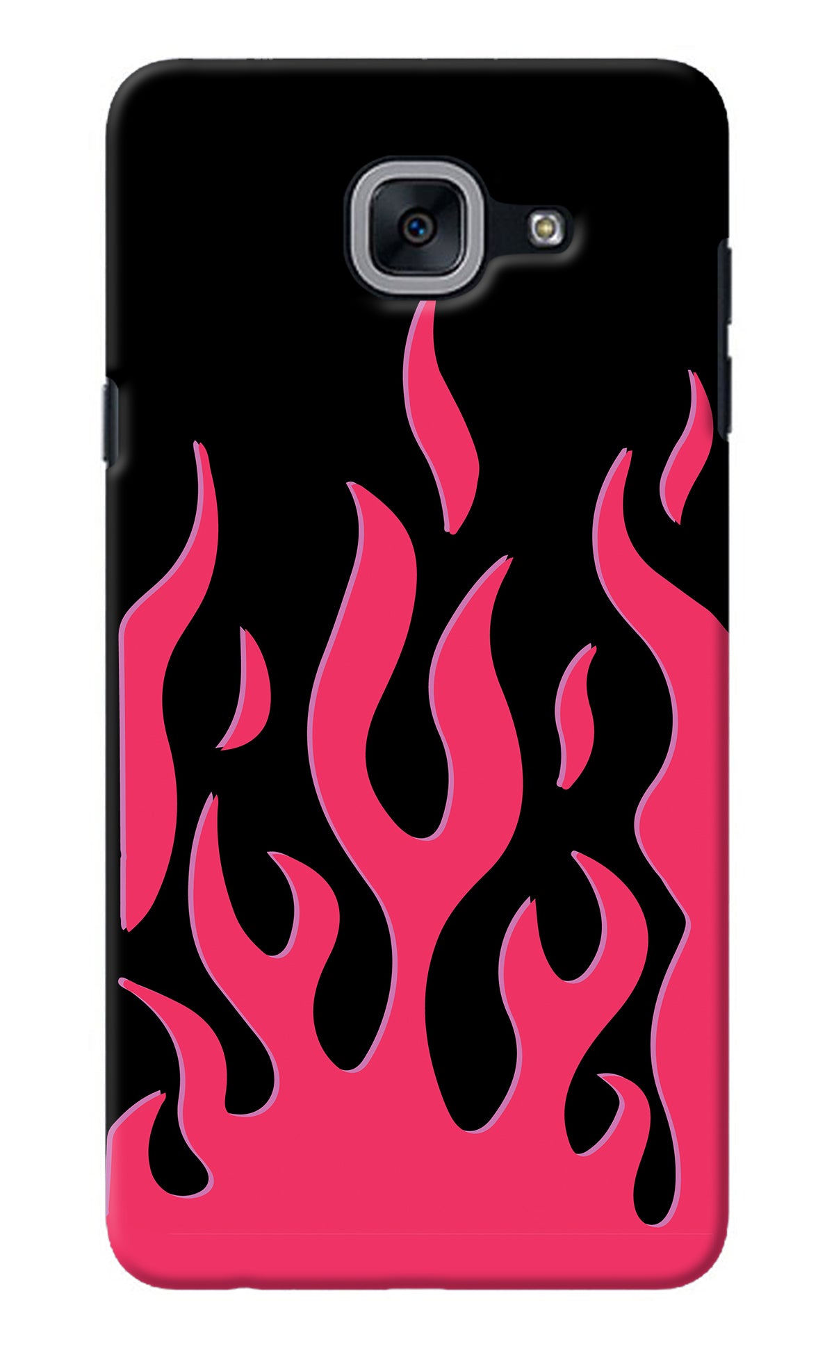 Fire Flames Samsung J7 Max Back Cover