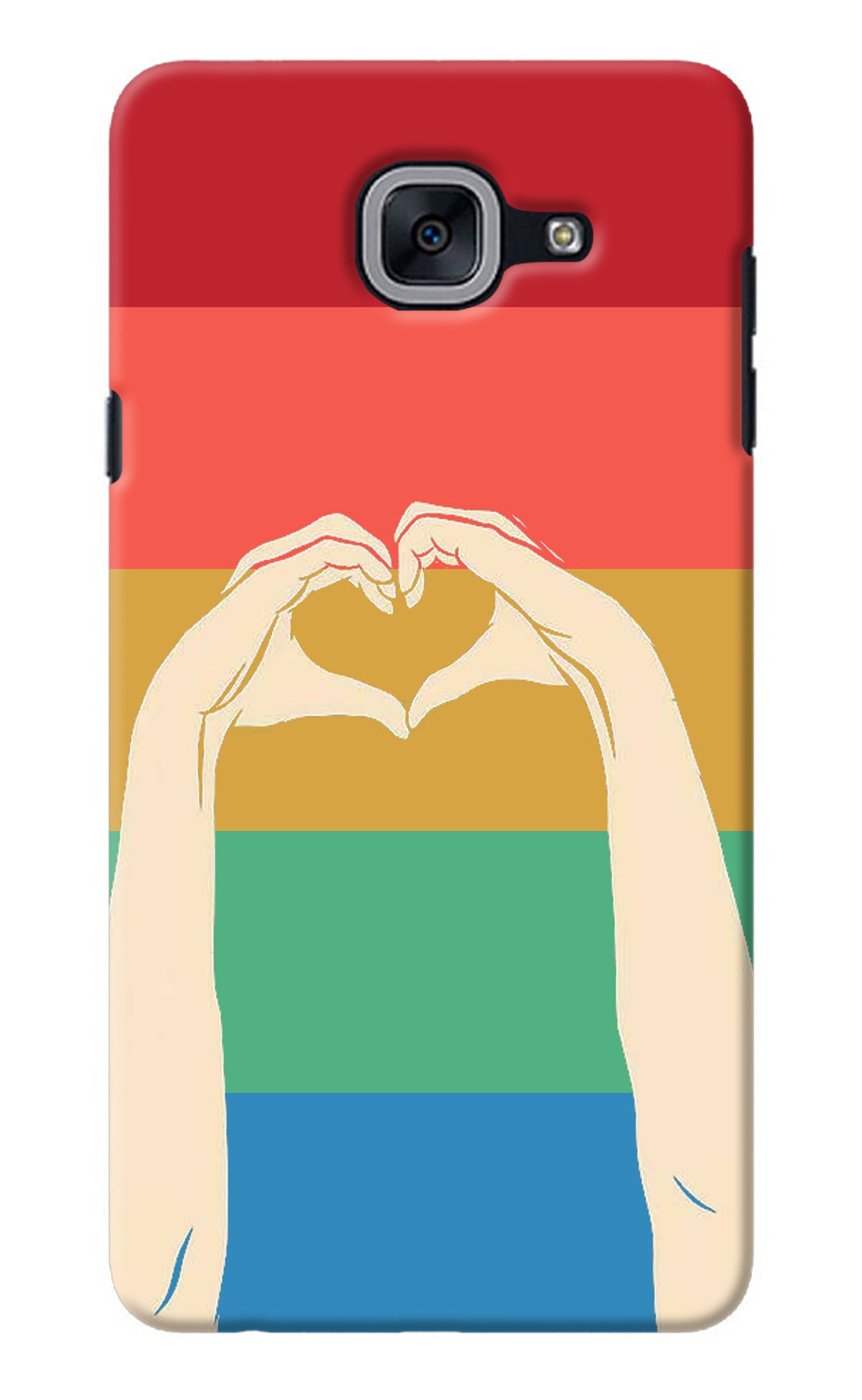 Vintage Love Samsung J7 Max Back Cover