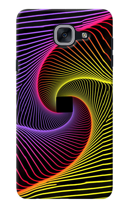 Colorful Strings Samsung J7 Max Back Cover