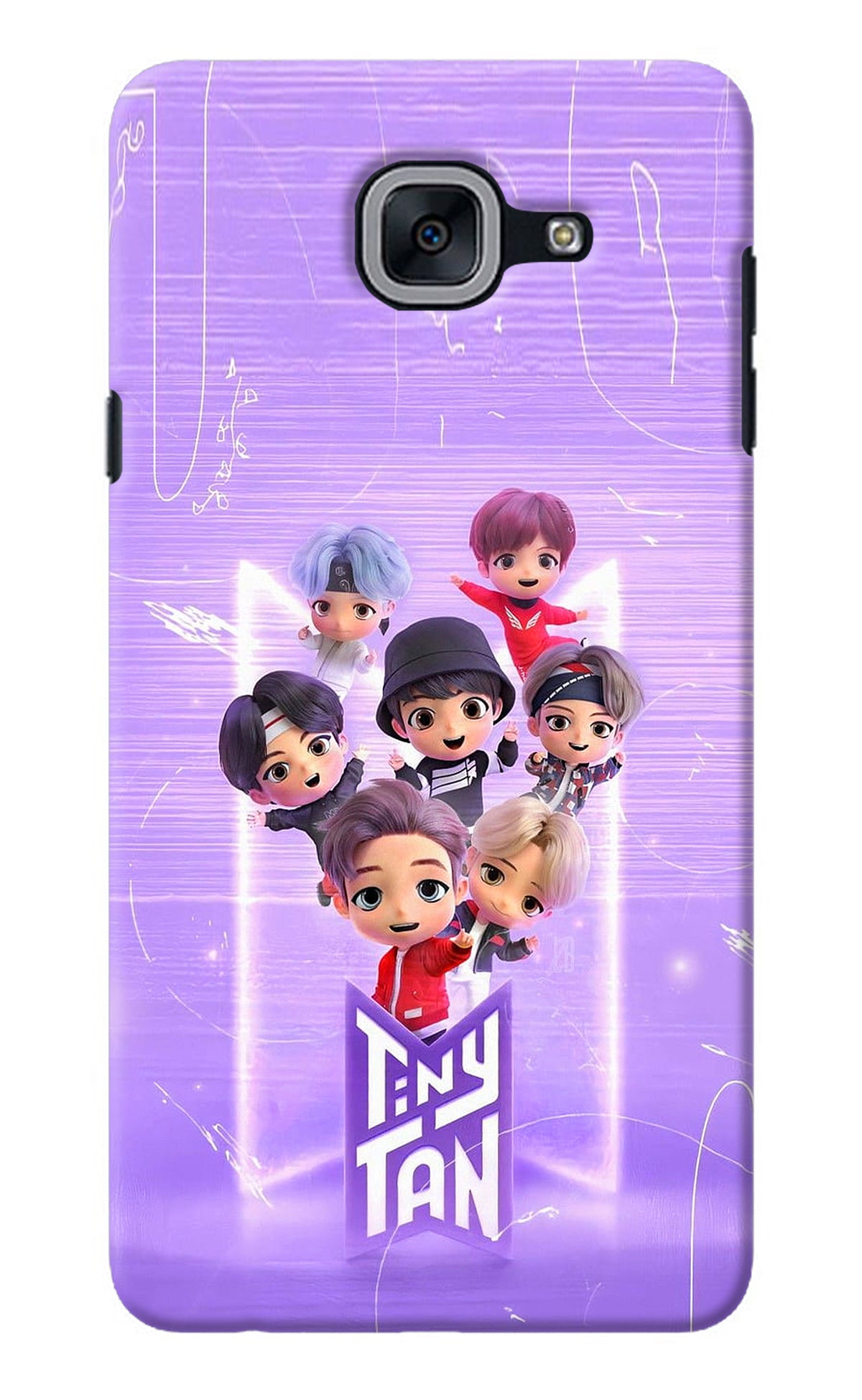 BTS Tiny Tan Samsung J7 Max Back Cover