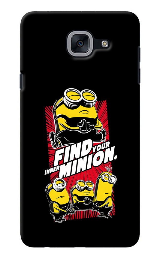 Find your inner Minion Samsung J7 Max Back Cover