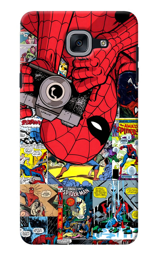 Spider Man Samsung J7 Max Back Cover