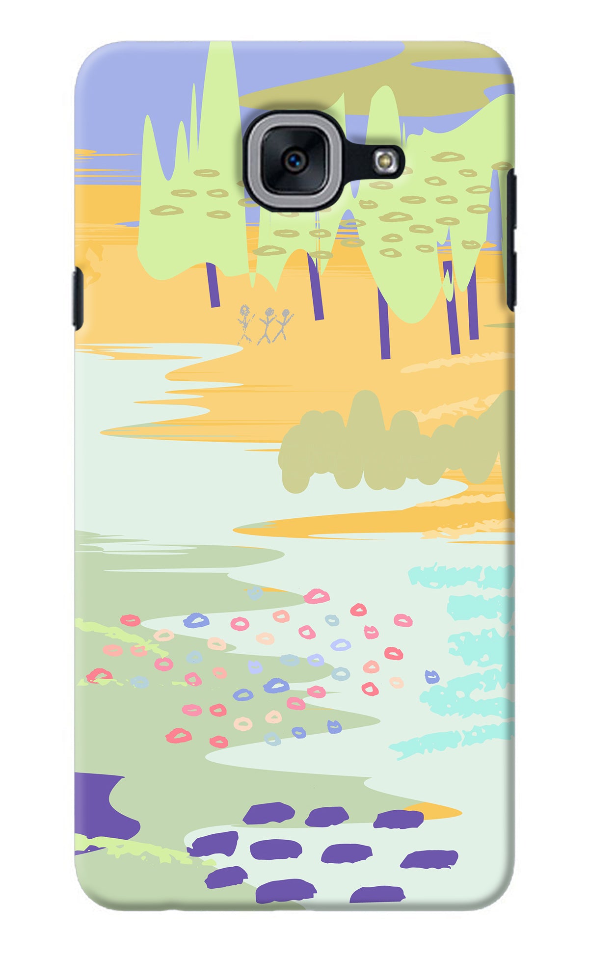 Scenery Samsung J7 Max Back Cover