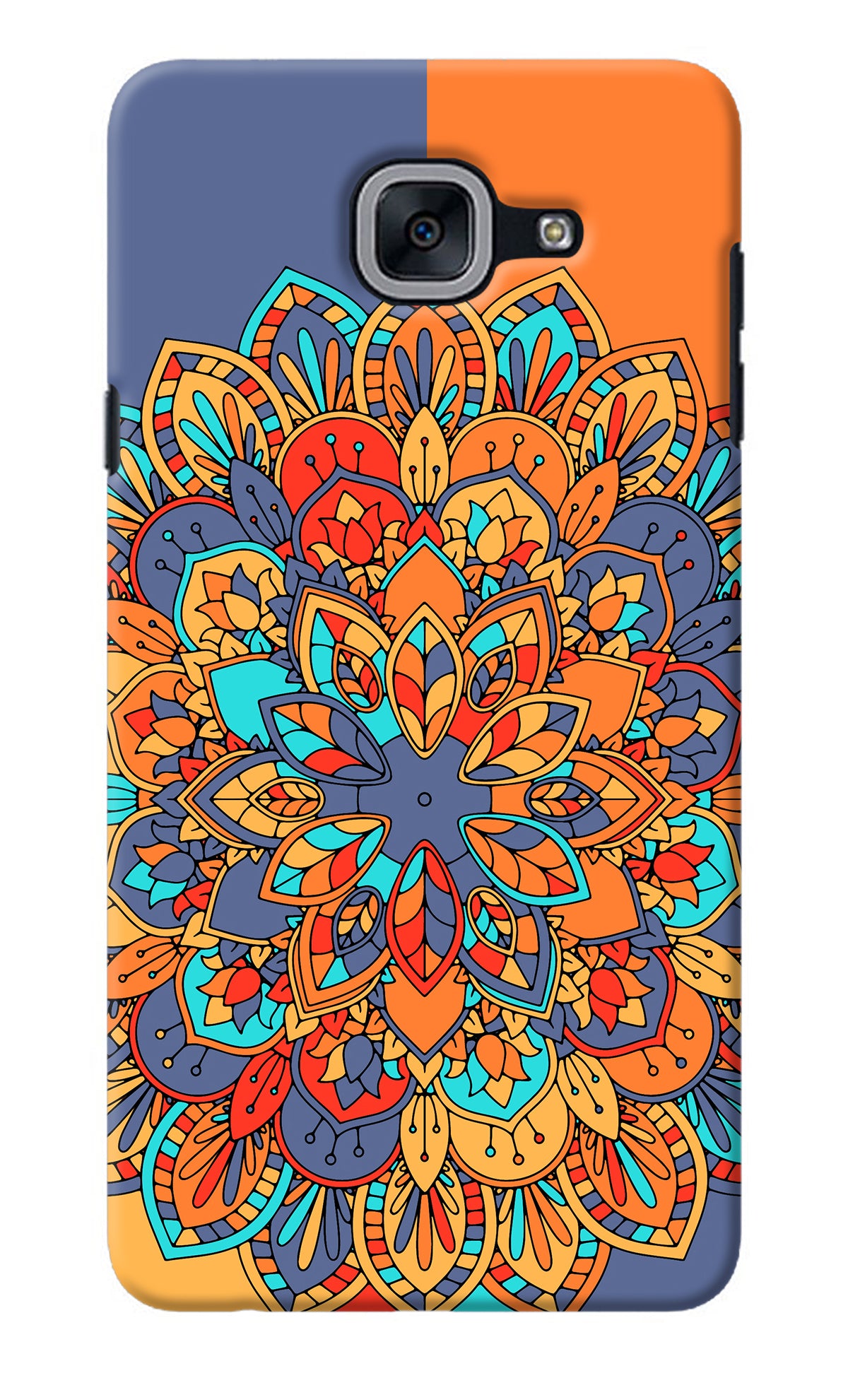 Color Mandala Samsung J7 Max Back Cover