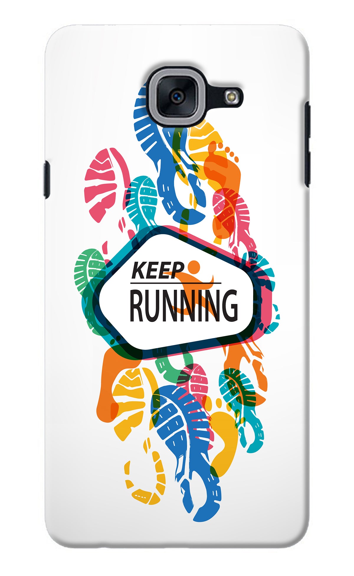 Keep Running Samsung J7 Max Back Cover