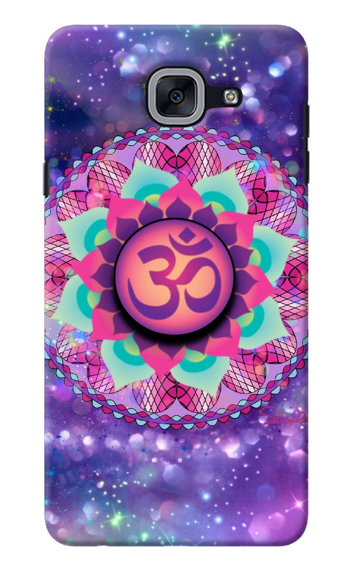 Om Purple Samsung J7 Max Pop Case