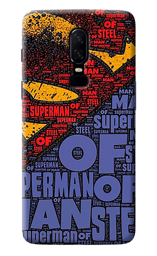 Superman Oneplus 6 Back Cover