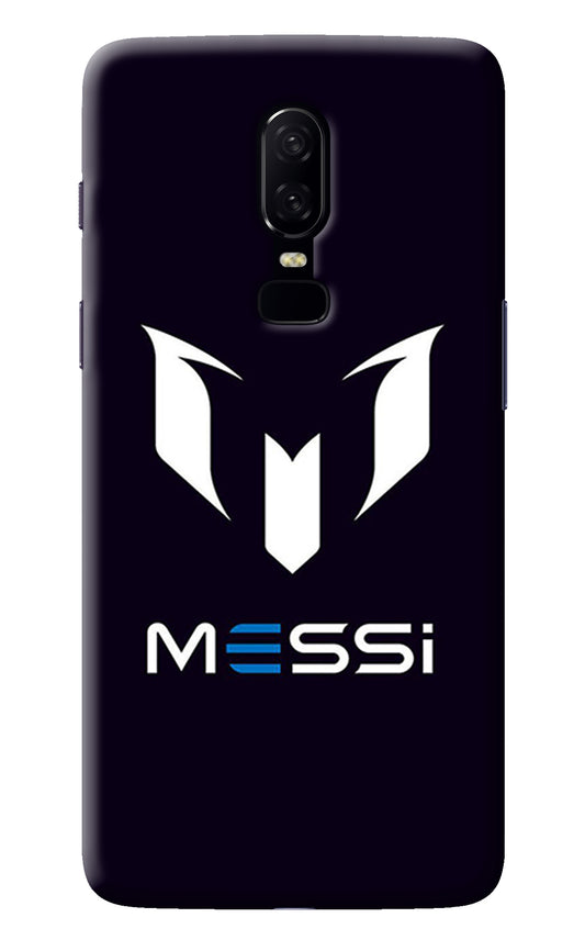 Messi Logo Oneplus 6 Back Cover