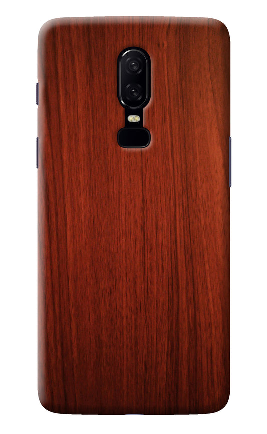 Wooden Plain Pattern Oneplus 6 Back Cover