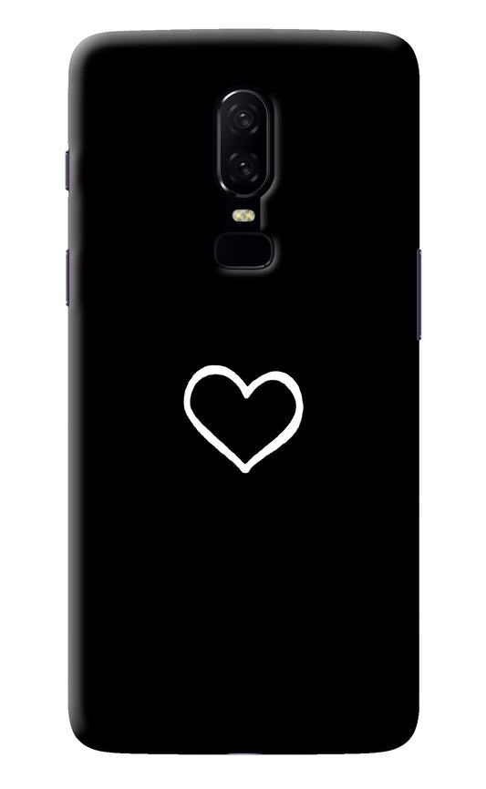 Heart Oneplus 6 Back Cover