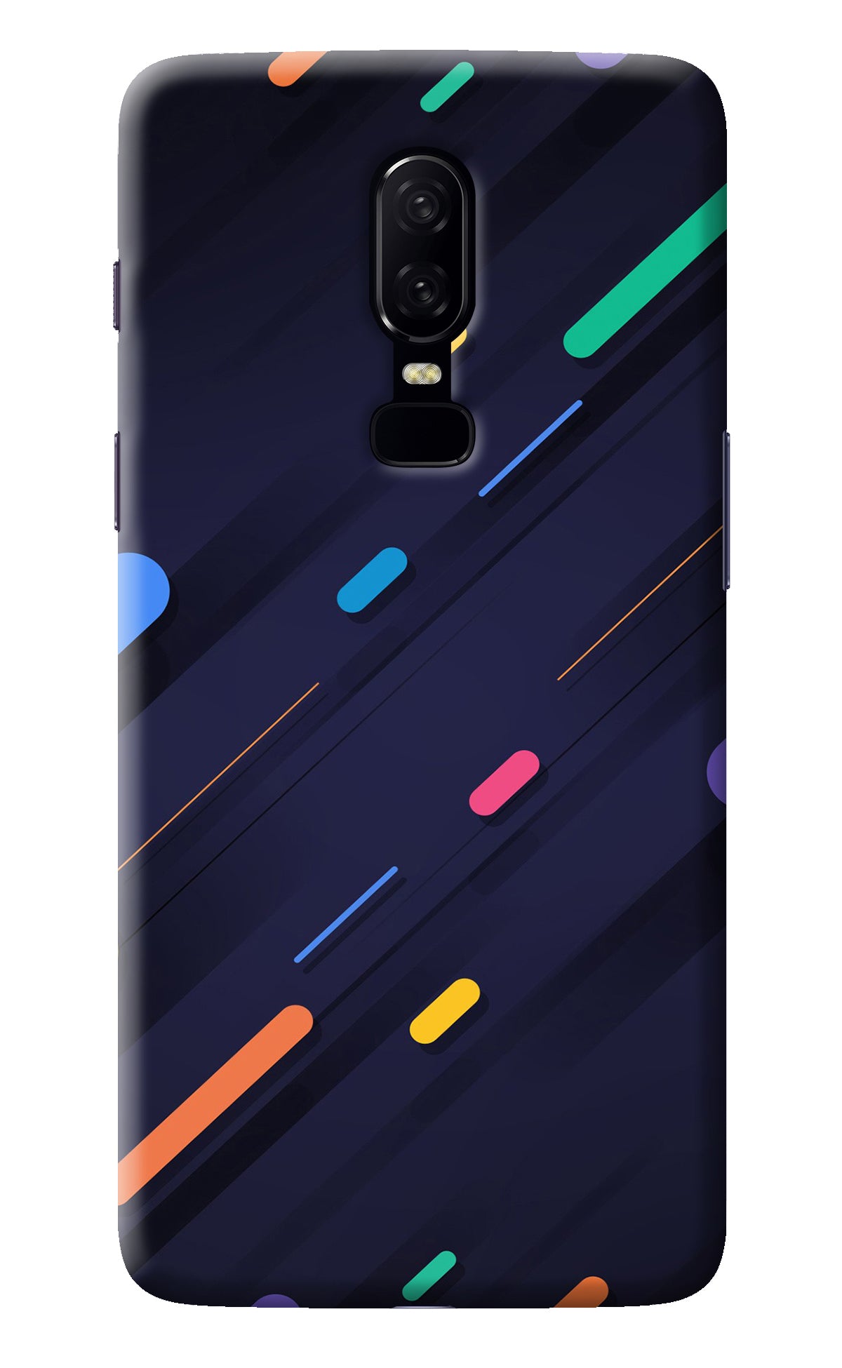 Abstract Design Oneplus 6 Back Cover