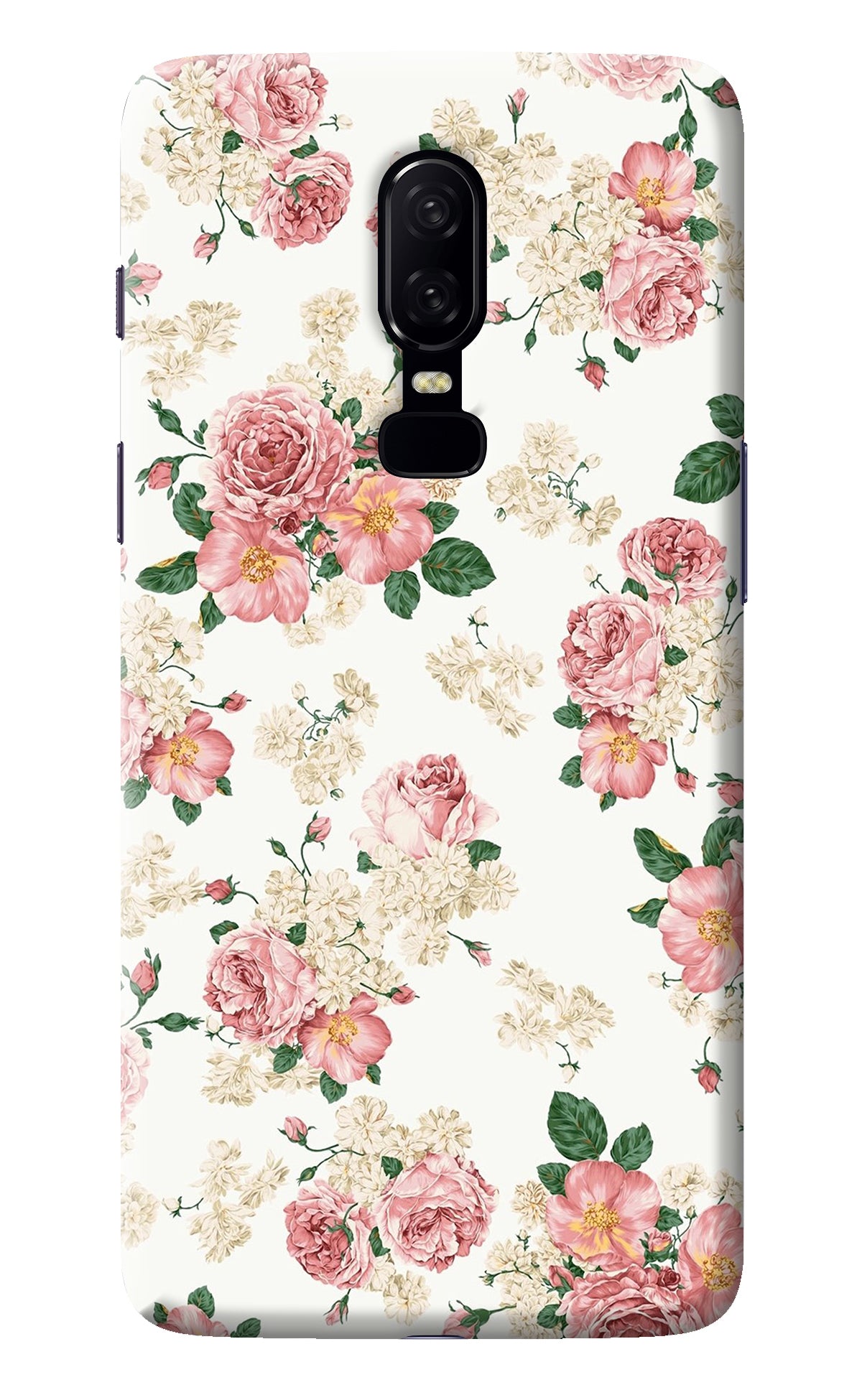 Flowers Oneplus 6 Back Cover