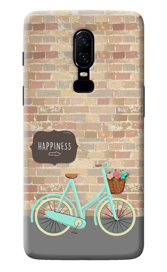 Happiness Artwork Oneplus 6 Back Cover