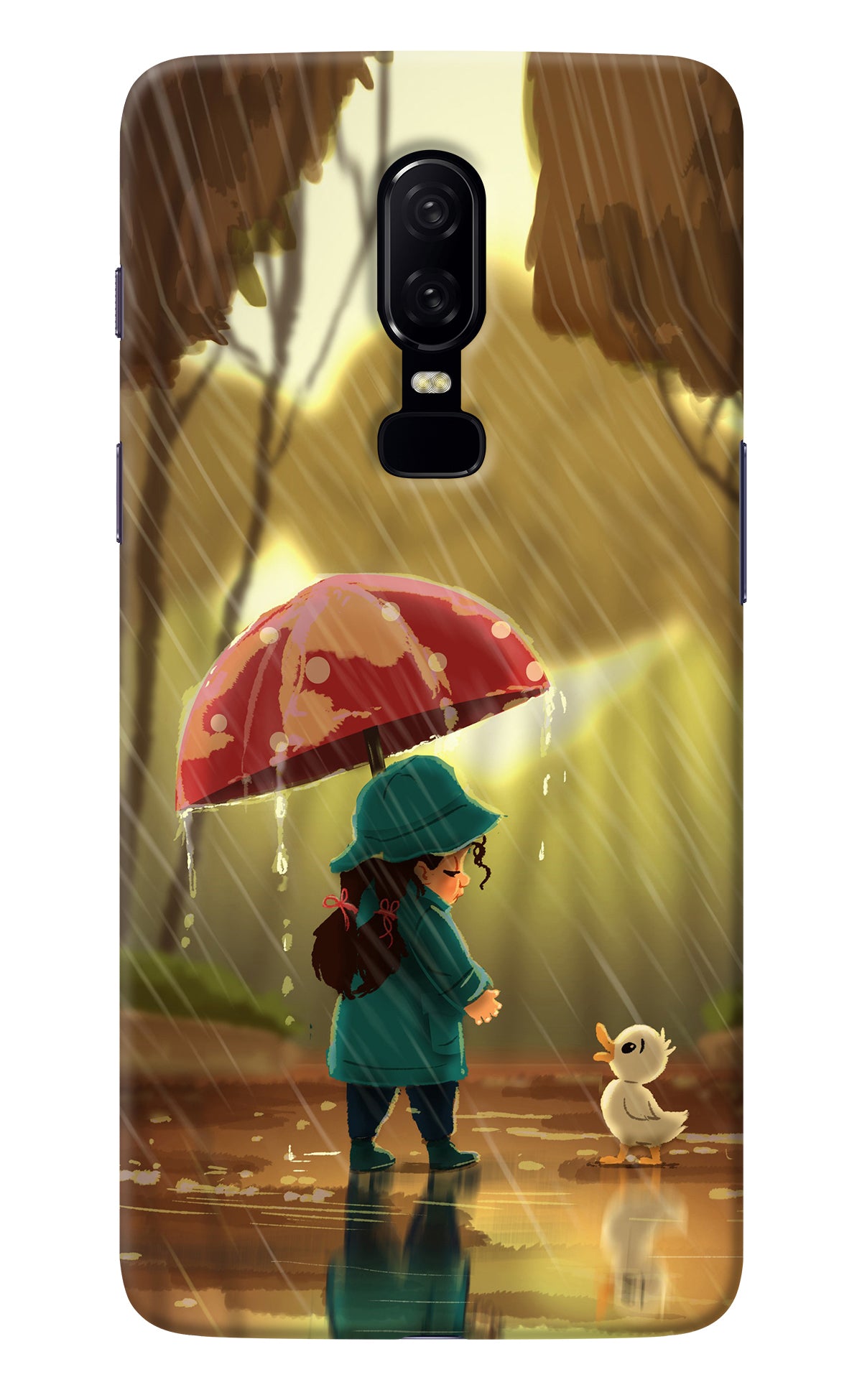 Rainy Day Oneplus 6 Back Cover