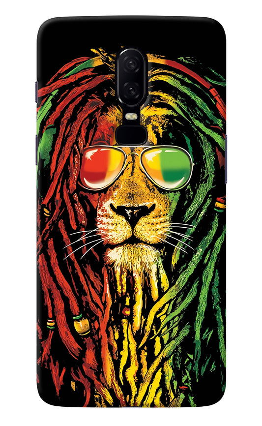 Rasta Lion Oneplus 6 Back Cover