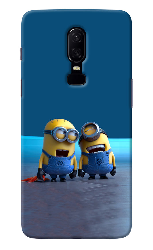 Minion Laughing Oneplus 6 Back Cover