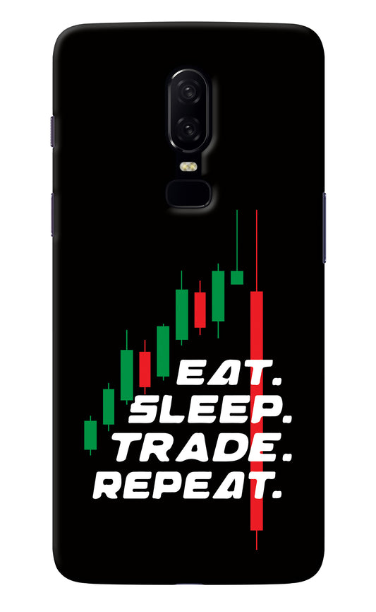 Eat Sleep Trade Repeat Oneplus 6 Back Cover