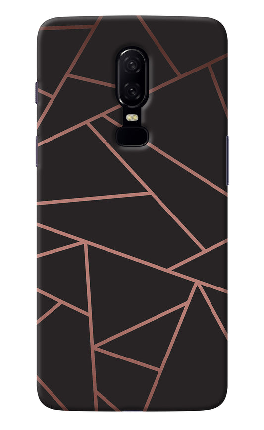 Geometric Pattern Oneplus 6 Back Cover