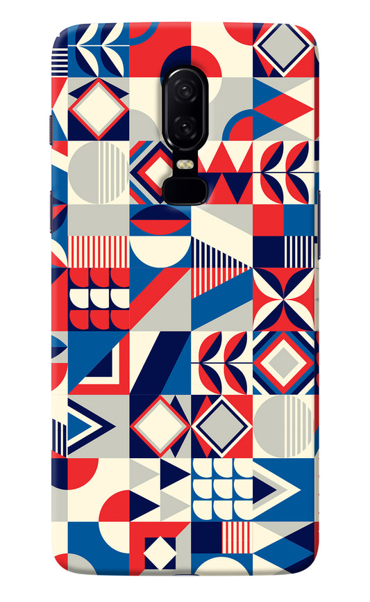 Colorful Pattern Oneplus 6 Back Cover