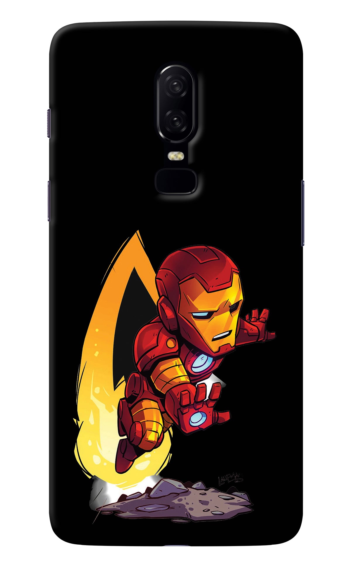 IronMan Oneplus 6 Back Cover