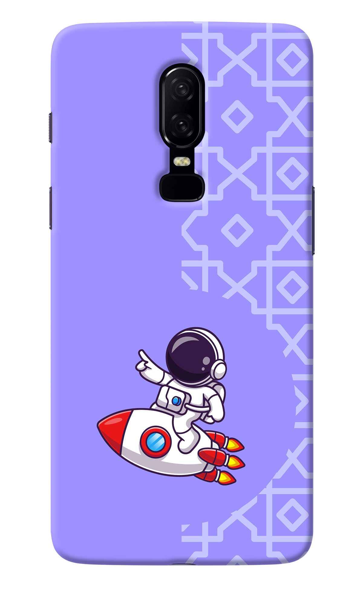 Cute Astronaut Oneplus 6 Back Cover