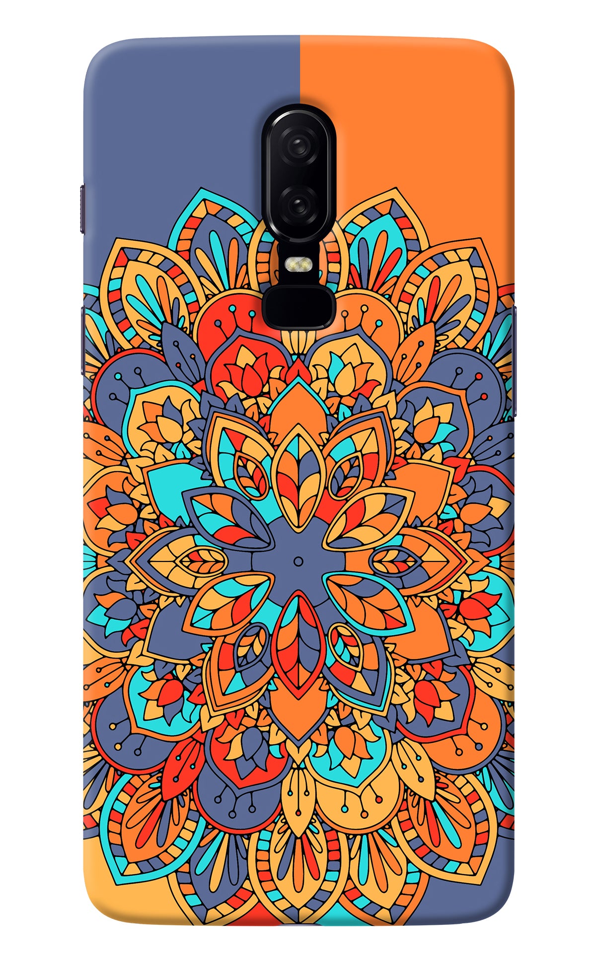 Color Mandala Oneplus 6 Back Cover