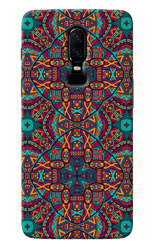 Colour Mandala Oneplus 6 Back Cover