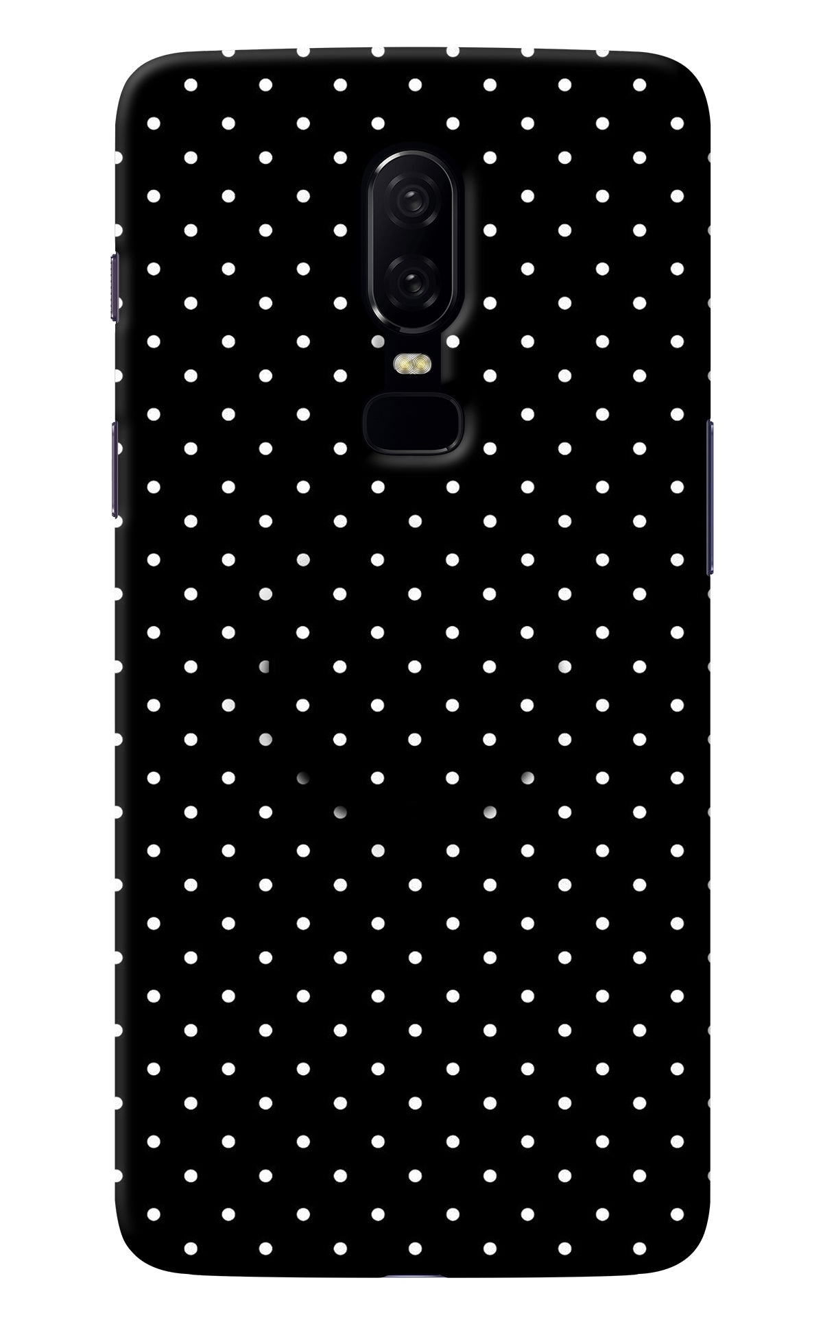 White Dots Oneplus 6 Pop Case