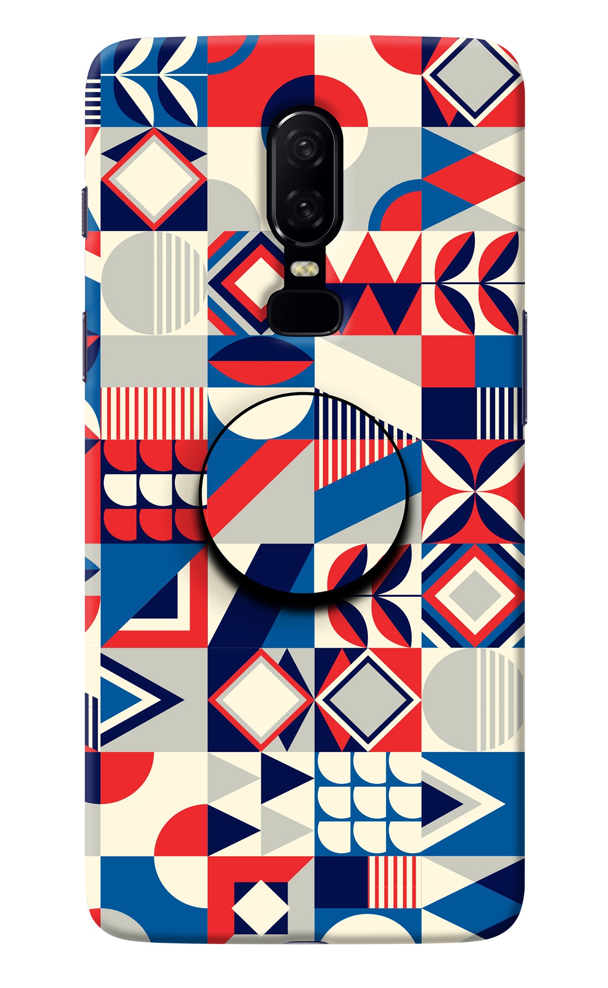 Colorful Pattern Oneplus 6 Pop Case