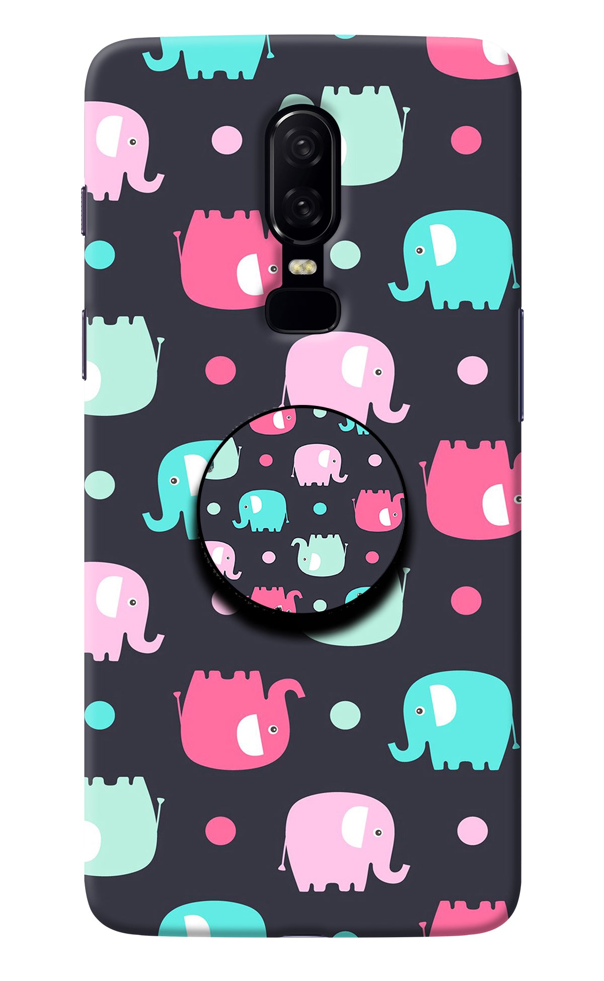 Baby Elephants Oneplus 6 Pop Case