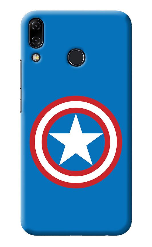 Captain America Logo Asus Zenfone 5Z Back Cover