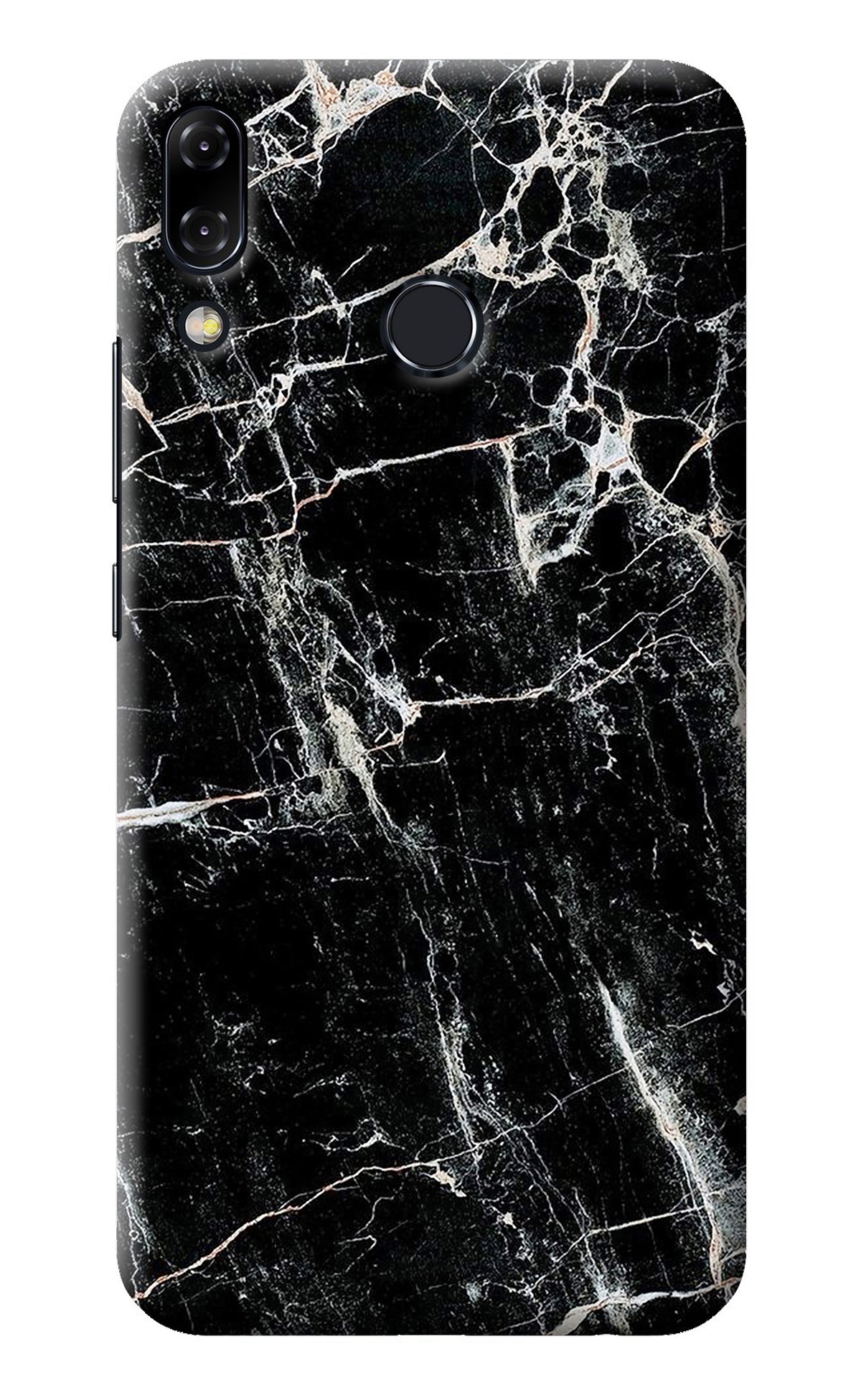 Black Marble Texture Asus Zenfone 5Z Back Cover