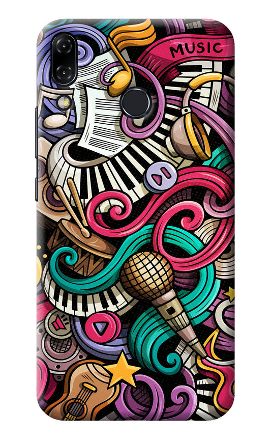 Music Abstract Asus Zenfone 5Z Back Cover