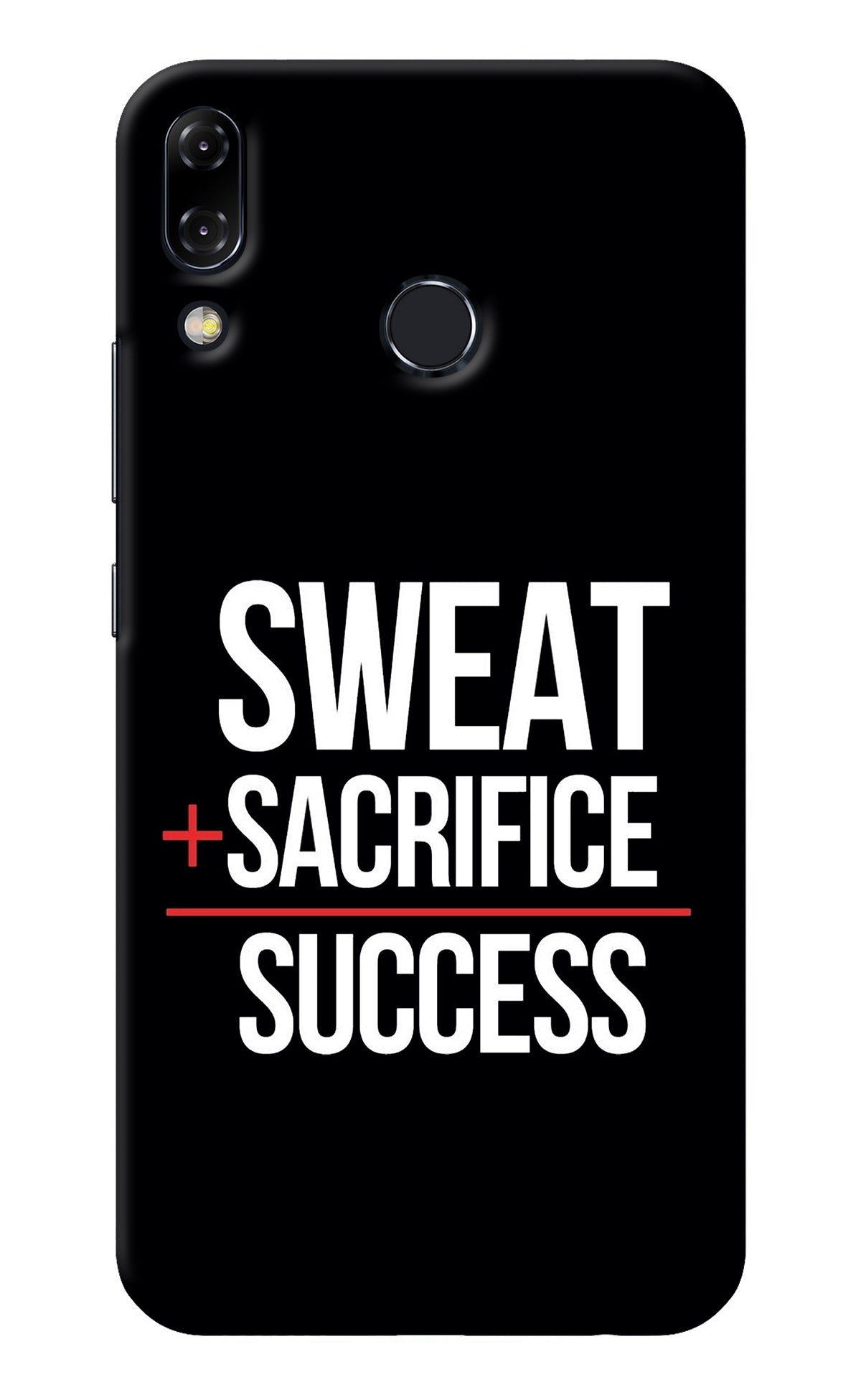 Sweat Sacrifice Success Asus Zenfone 5Z Back Cover