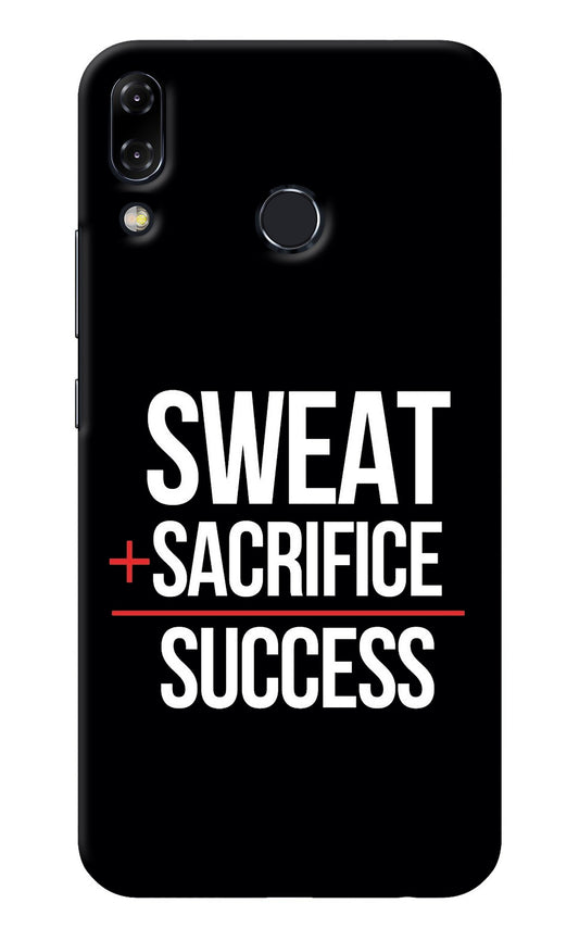 Sweat Sacrifice Success Asus Zenfone 5Z Back Cover