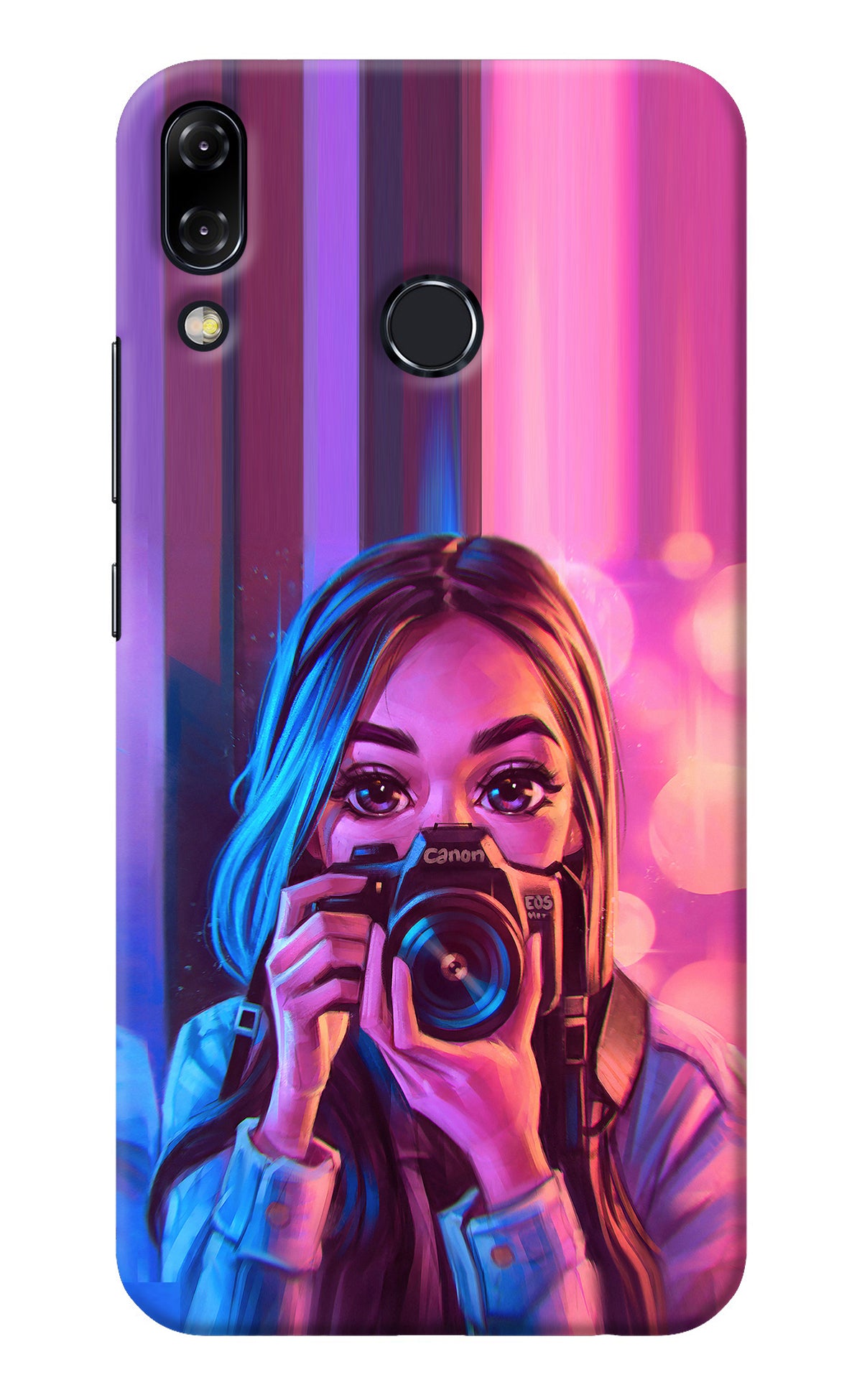 Girl Photographer Asus Zenfone 5Z Back Cover