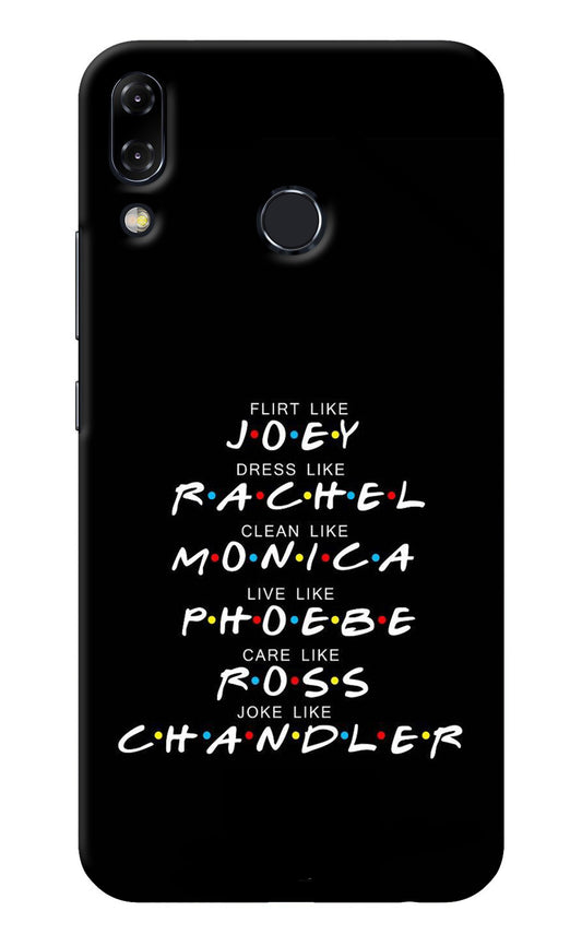 FRIENDS Character Asus Zenfone 5Z Back Cover