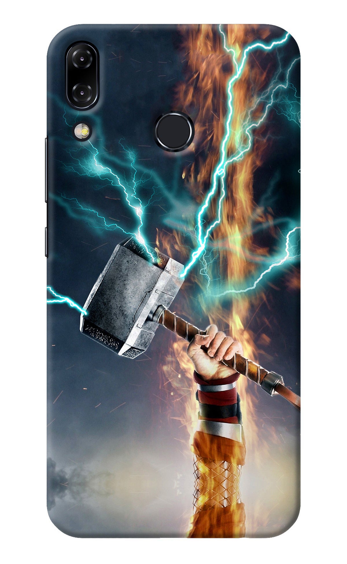 Thor Hammer Mjolnir Asus Zenfone 5Z Back Cover