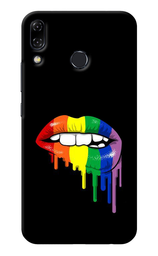 Lips Biting Asus Zenfone 5Z Back Cover