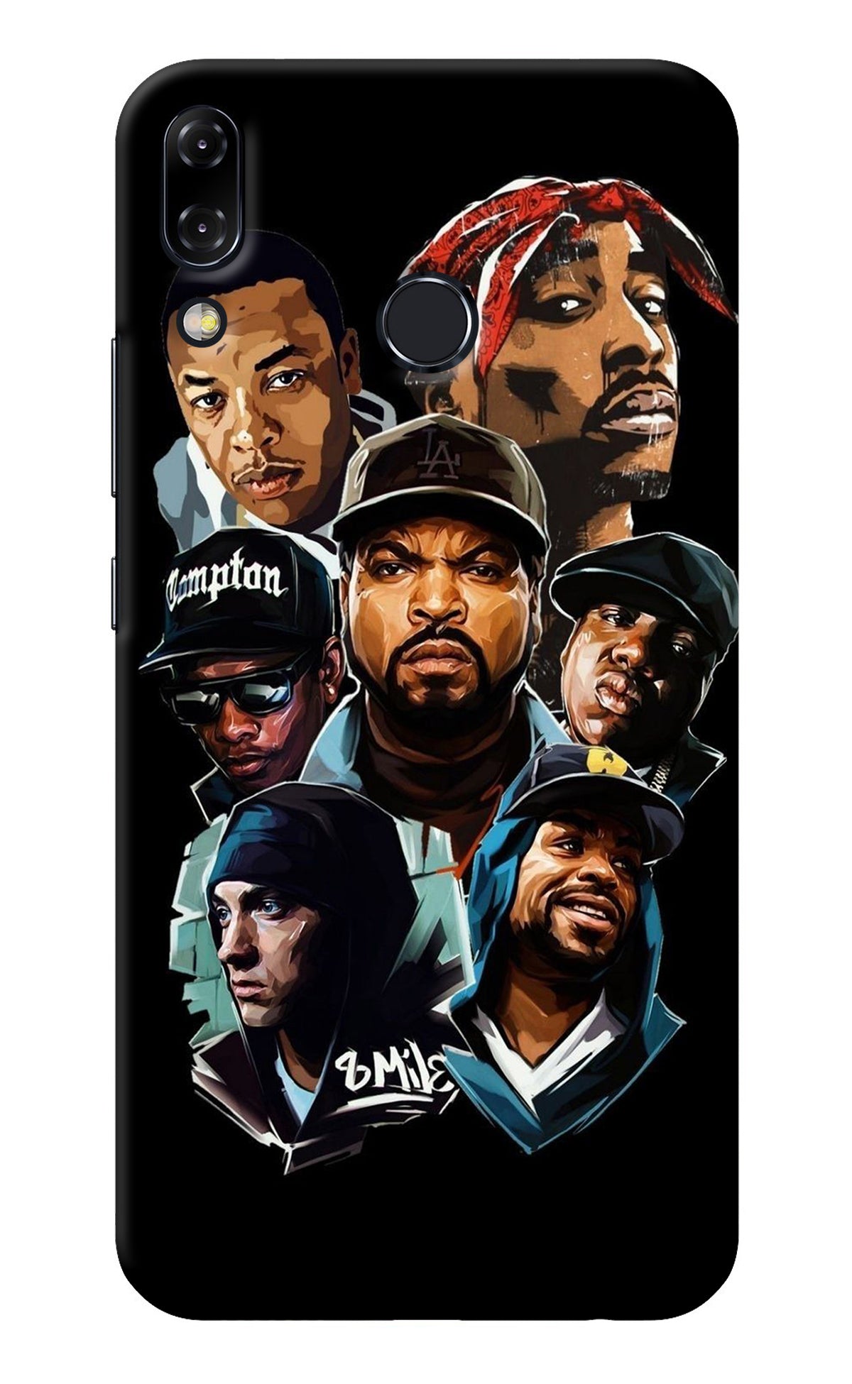 Rappers Asus Zenfone 5Z Back Cover